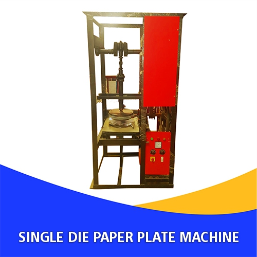 Single Die Paper Plate Machine